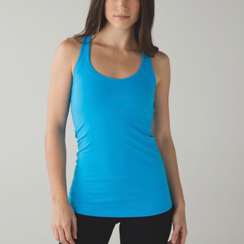 Lululemon Cool Racerback size 6 Kayak Blue